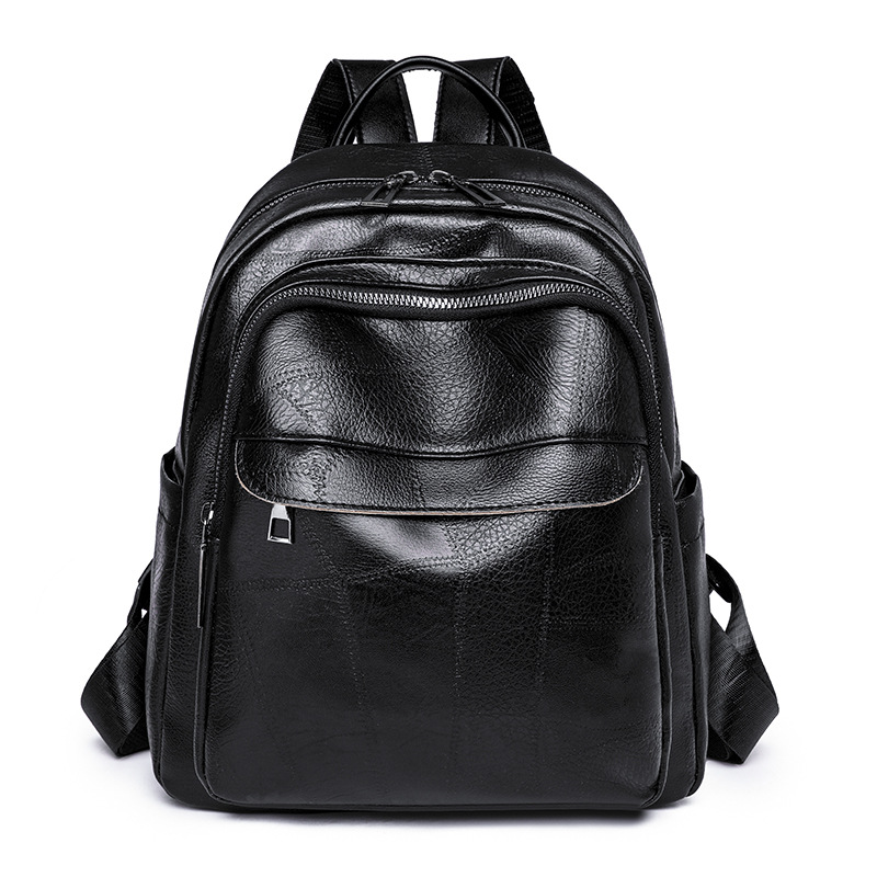Soft Leather Ladies High-Capacity Fashion Backpack
