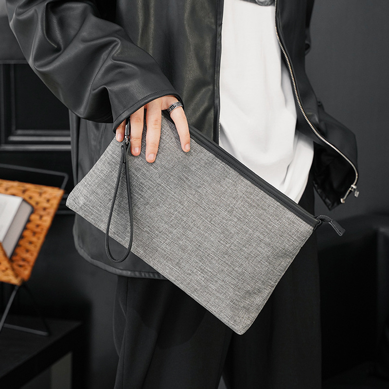 Men's Casual Canvas Outdoor Commuter Underarm Bag