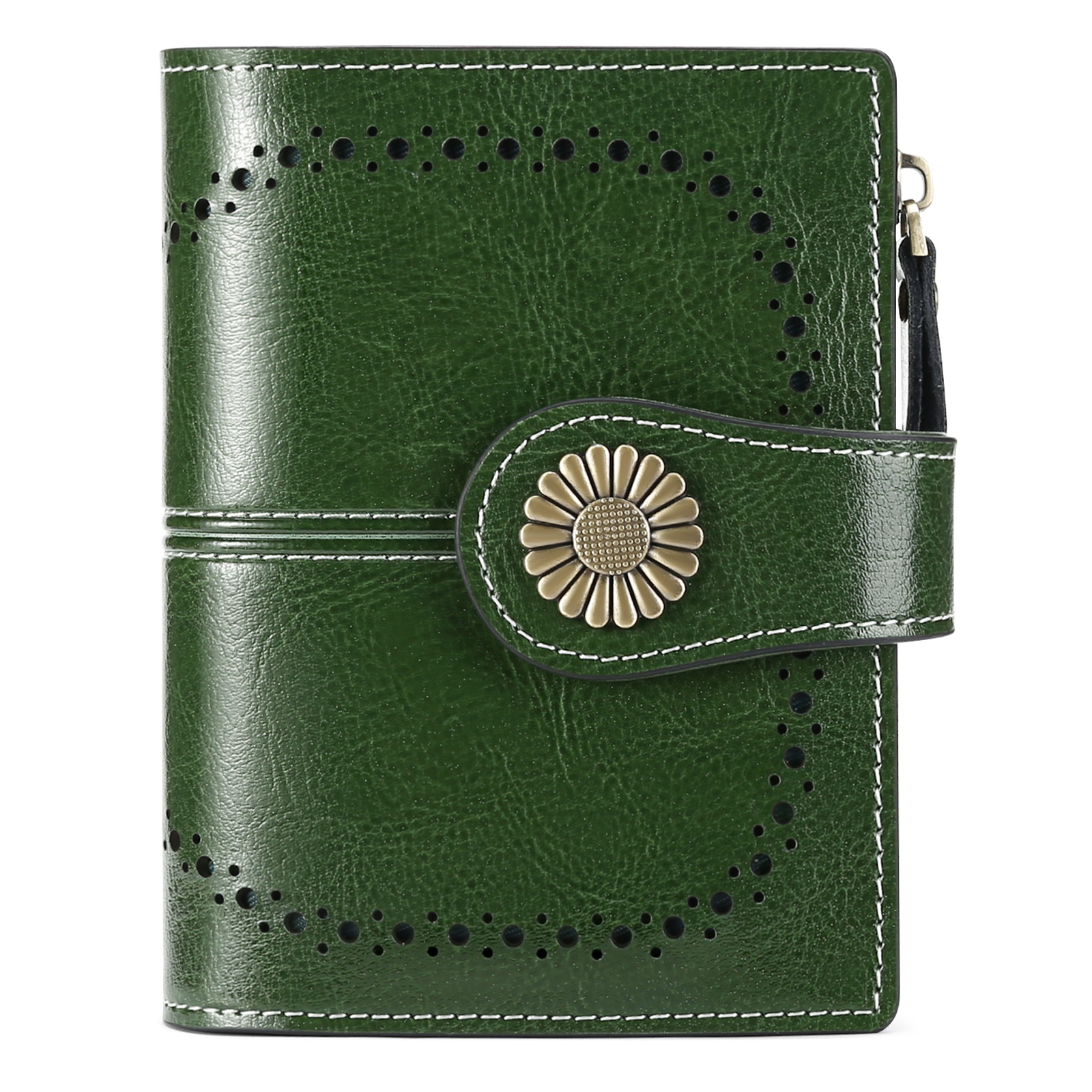 Cropped Zip Wallet