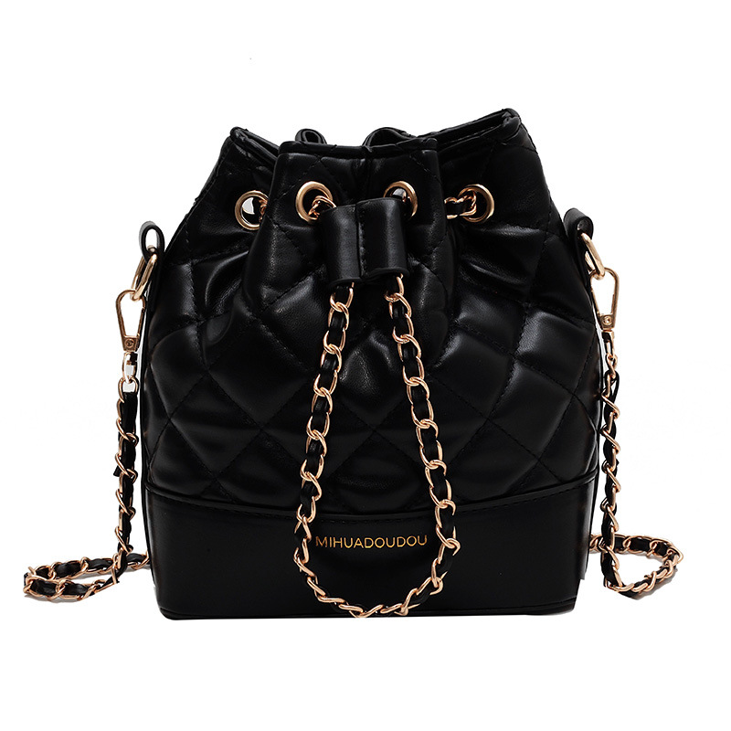 Ladies Leather Bag Crossbody Bag Bucket Bag