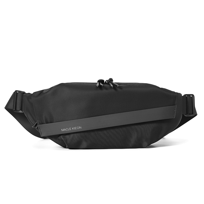 Magnetic Buckle Design Men's Joker Functional Style Leisure Sports Riding Bag