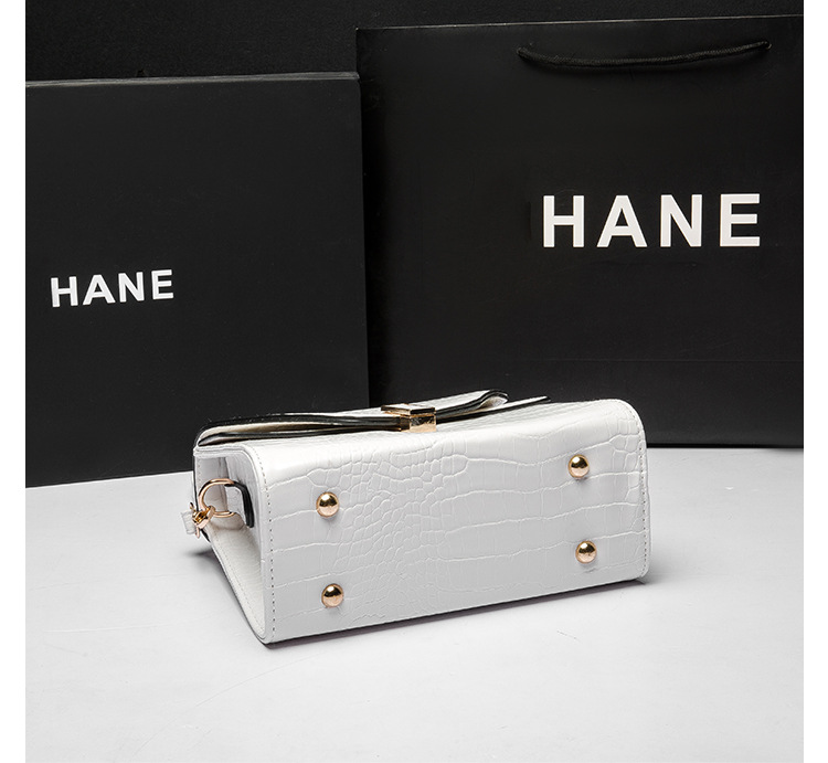 Retro Crocodile Crossbody Bag Tote