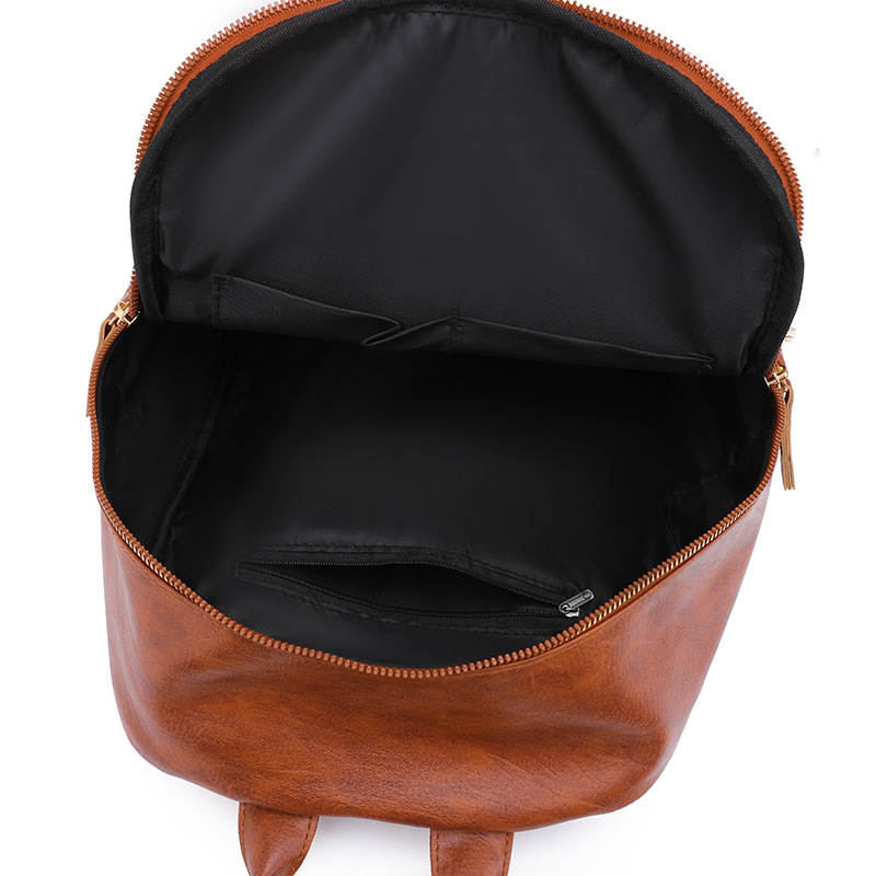 2023 New Large Capacity Retro Student Shoulder Bag