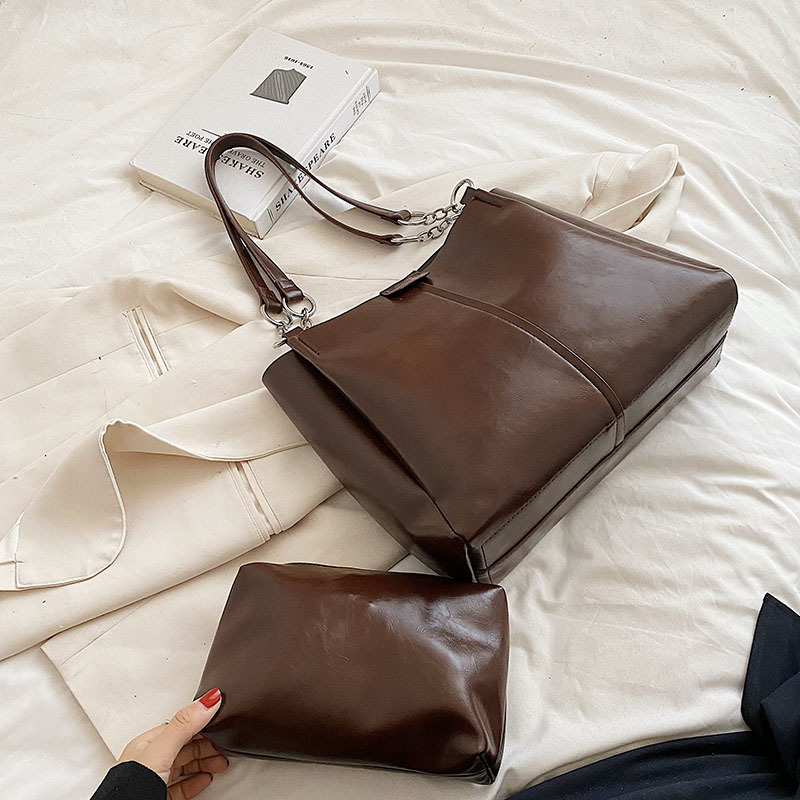 Soft Leather Commuter Bag