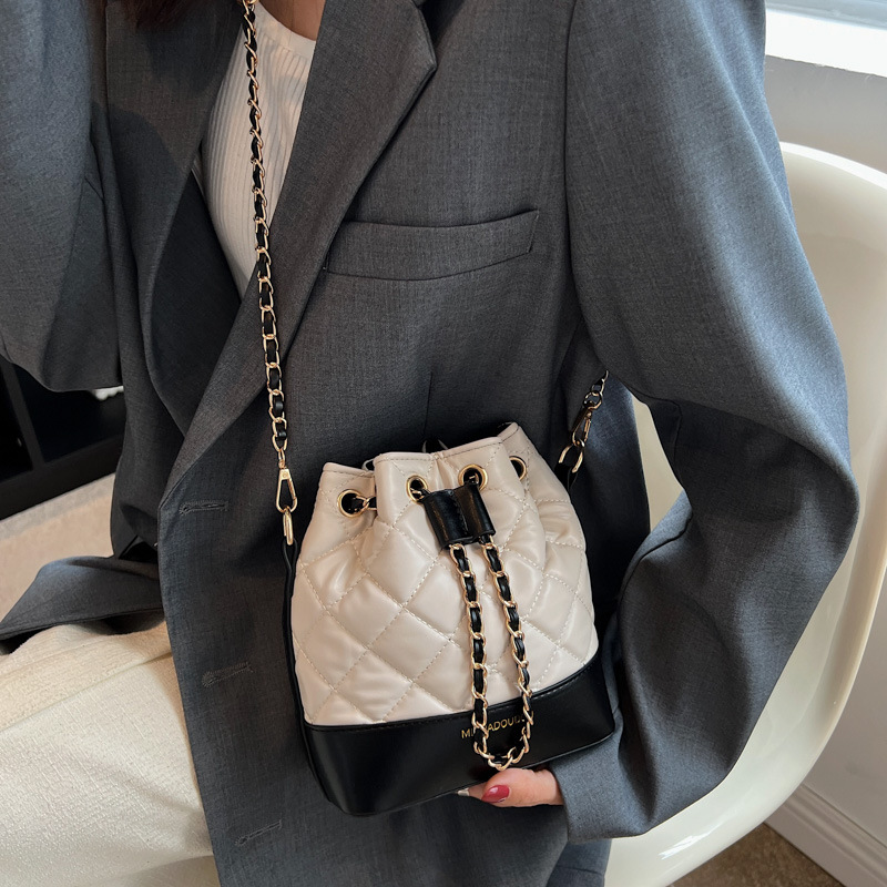 Ladies Leather Bag Crossbody Bag Bucket Bag