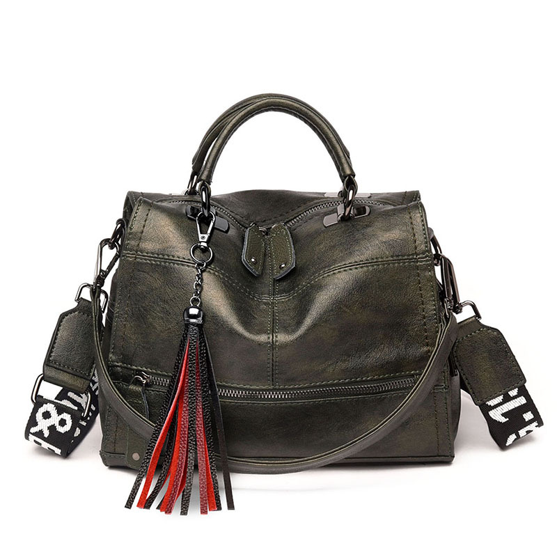 Soft Leather Fashion Tote