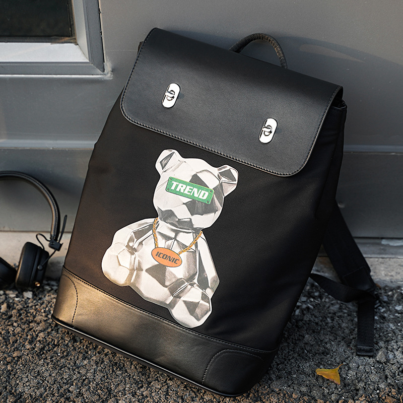 Fashion Casual Fashion Brand Personalized Printed Backpack For College Students