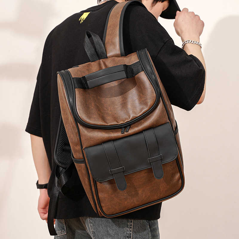 Men's Fashion Korean Casual Quality Computer Backpack
