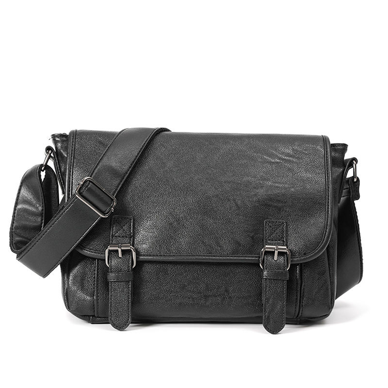 Fashion Casual Light Business Men's Shoulder File Messenger Bag