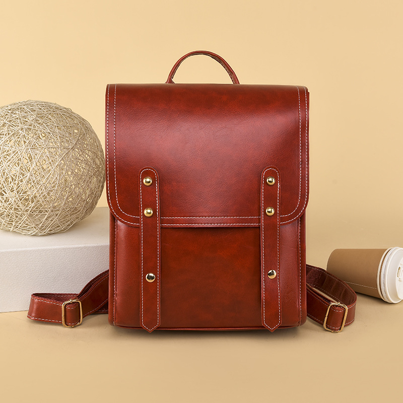 Double Shoulder Fashion Simple Bag