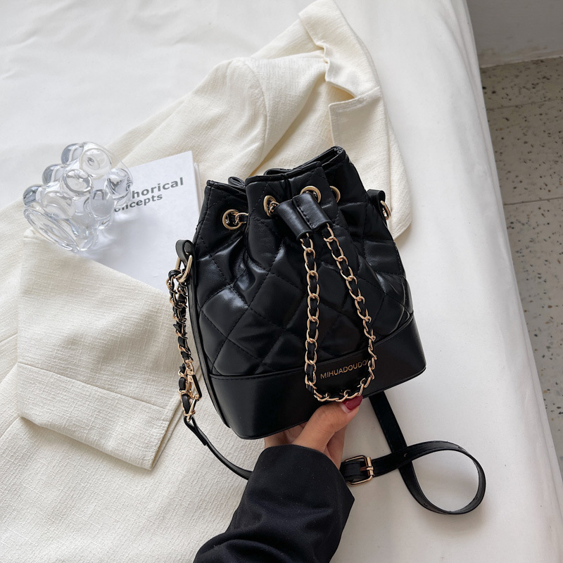 Ladies Leather Bag Crossbody Bag Bucket Bag