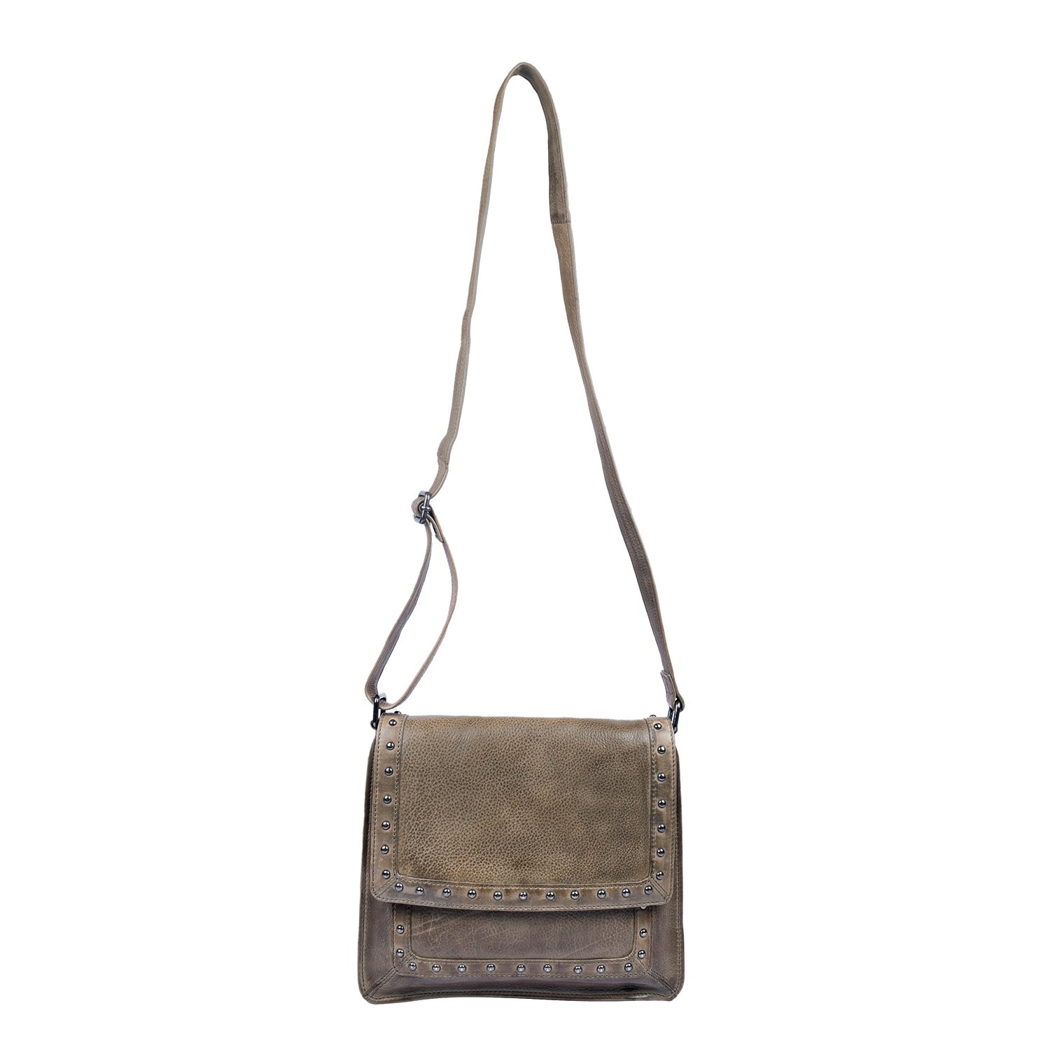 Olive Monroe Leather Concealed Carry Crossbody Purse