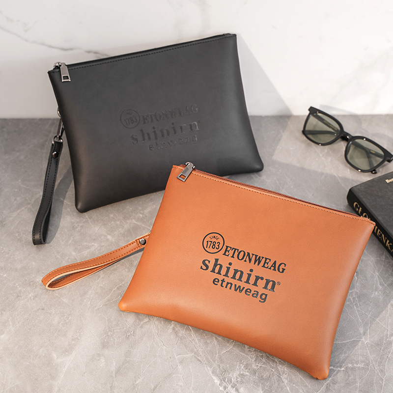 Men's High-capacity Fashion Casual Light Business Wristlet Bag