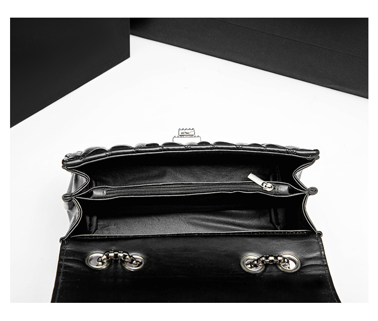 Leather Chain Bag Crossbody Bag