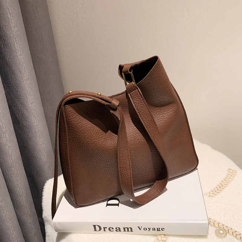 Popular Soft Crossbody Bag Large Capacity Parent Bag Commuter Tote