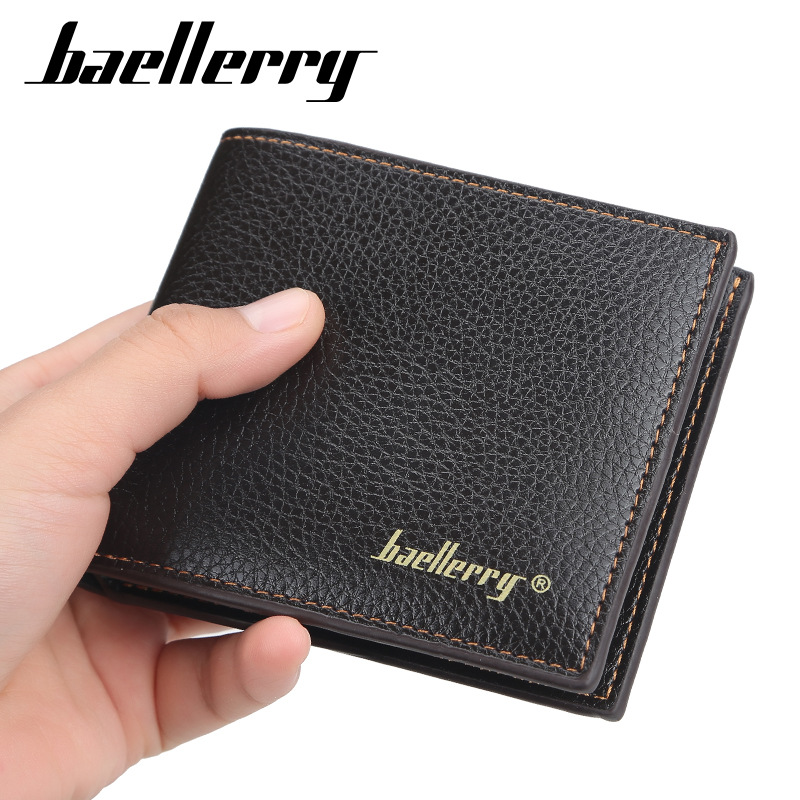 Men's Wallet Soft Leather Pebbled