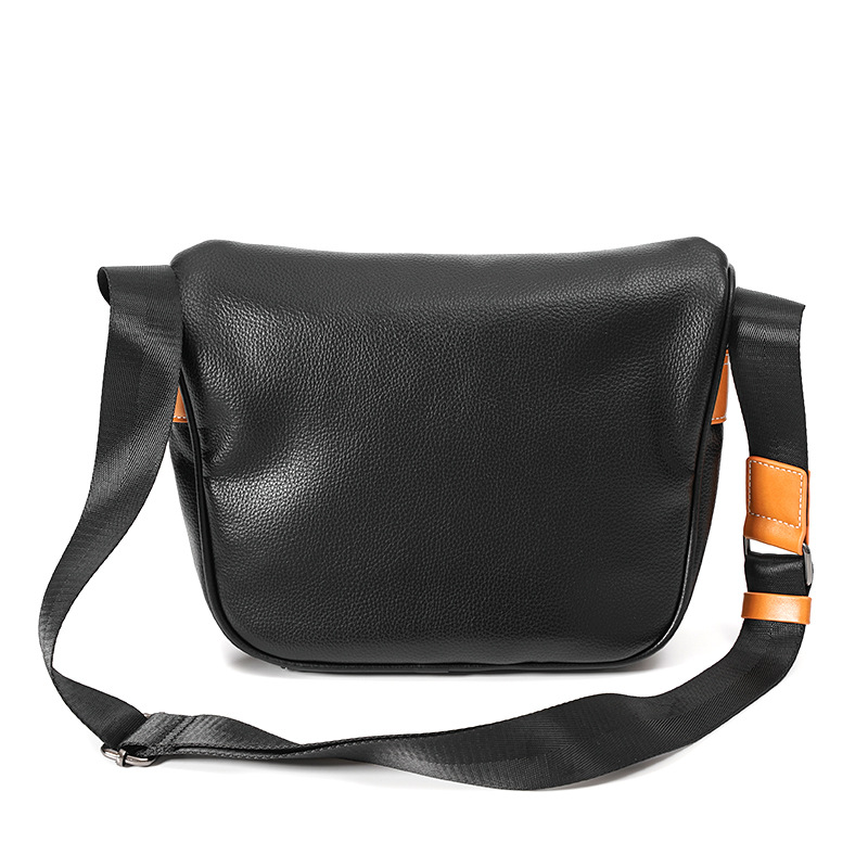 New Trendy Brand Youth Fashion Casual Men's Horizontal Small Square Messenger Bag