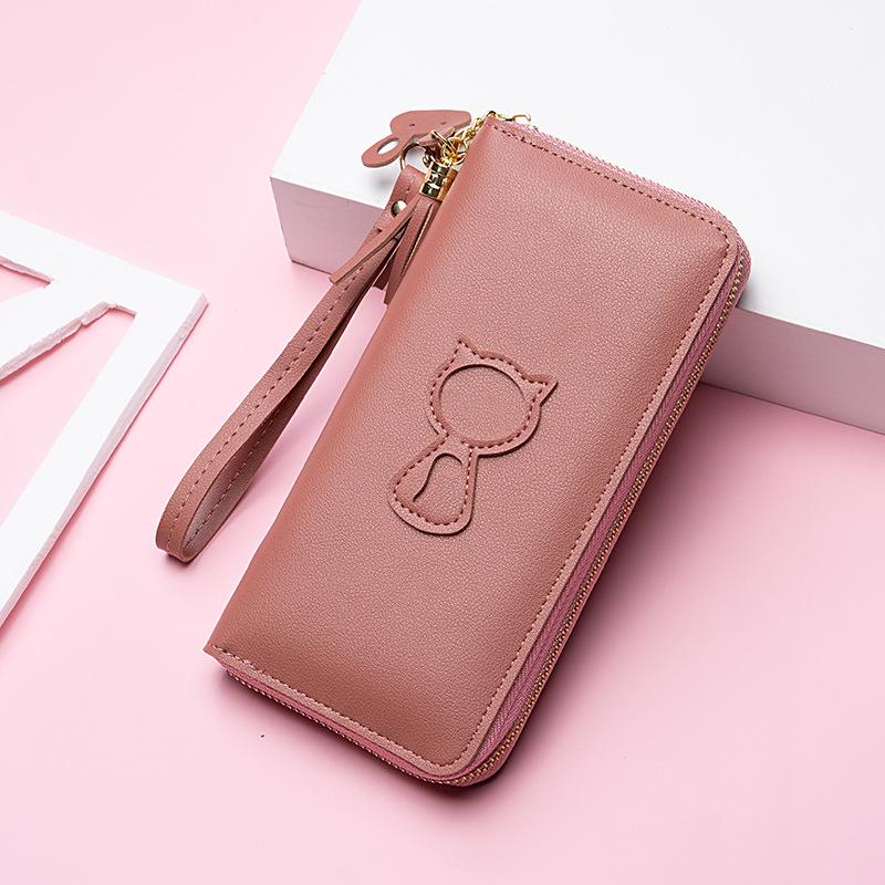 Wallet Long Girls New 2022 Zipper Clutch Fashion Wallet Card Bag