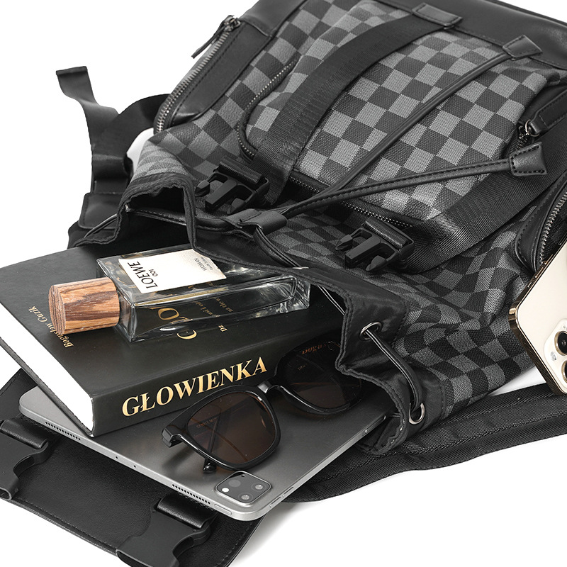 Large Capacity Street Leisure College Student Schoolbag Computer Bag