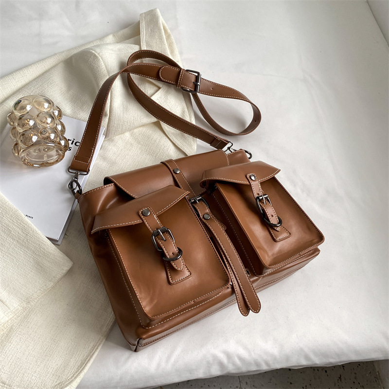 Retro Large Crossbody Shoulder Bag