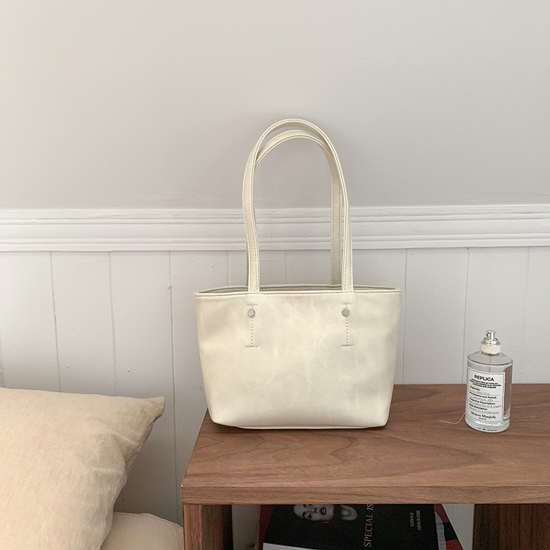 Retro One-Shoulder Simple Tote
