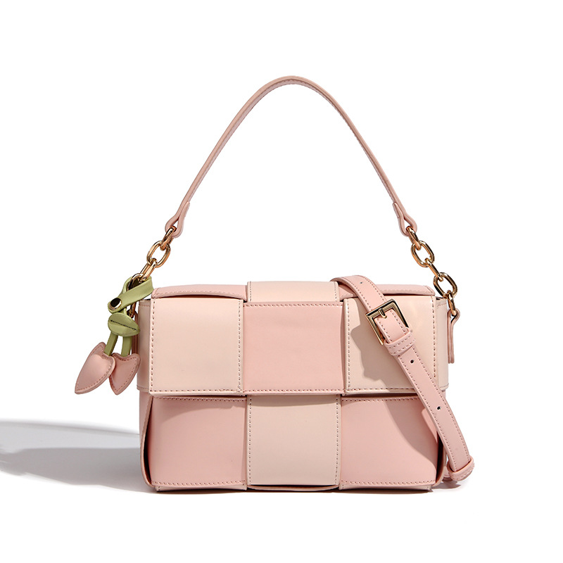 Premium Cherry Bag Pink Woven Pillow Bag