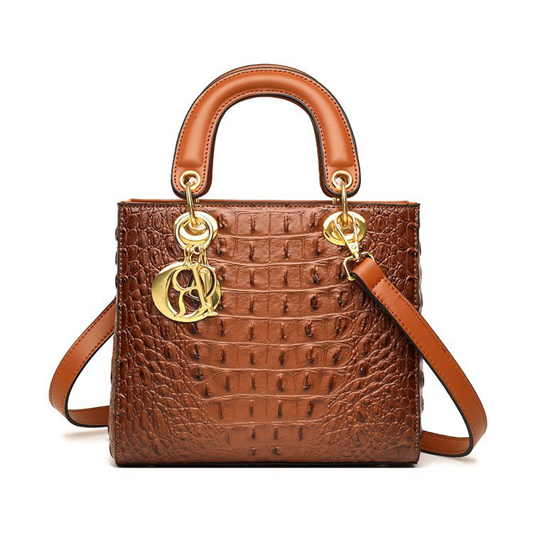 New Vintage Crocodile Women's Handheld Single Shoulder Crossbody Bag On 2023