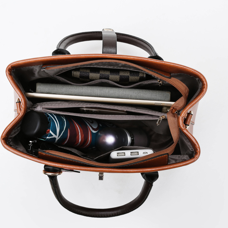 Trendy Retro Simple One-Shoulder Crossbody Bag