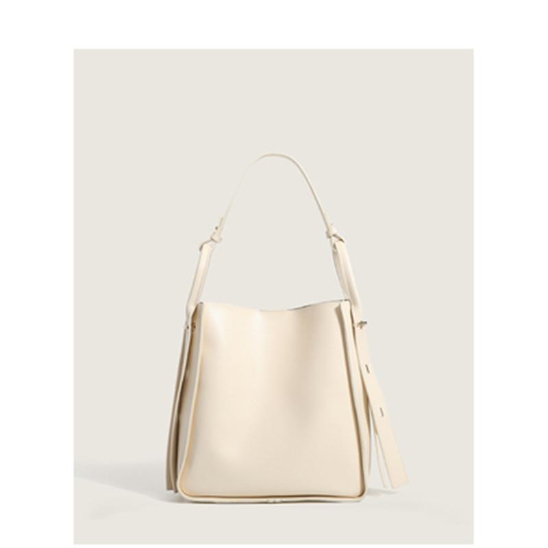 Retro Large-capacity Bag Women's Fashion Bucket Bag Texture Small Group Underarm Bag Joker Messenger Bag