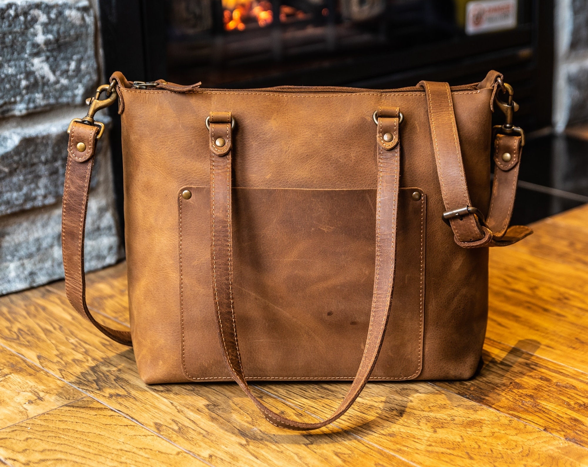 Personalized Leather Bag For Women