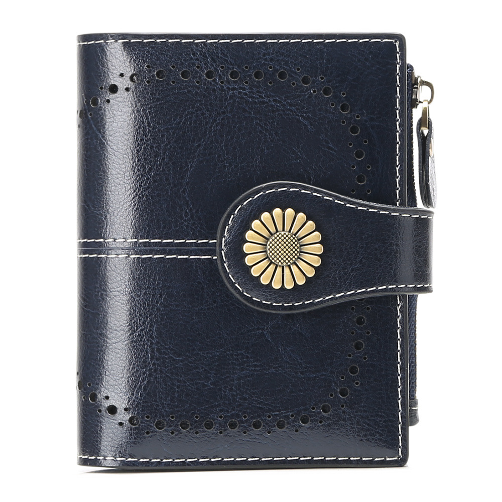 Cropped Zip Wallet